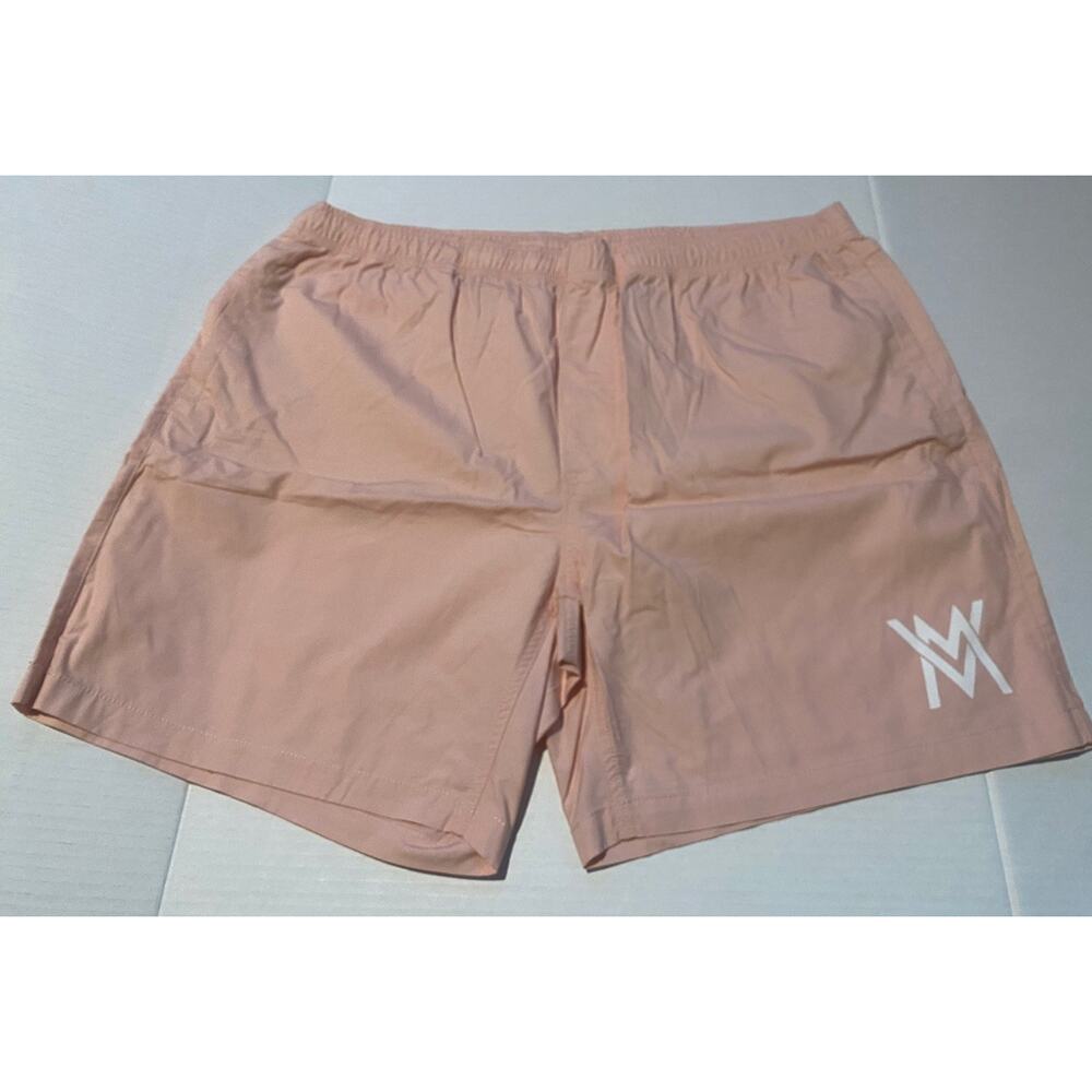 Calum Von Moger Shorts (salmon Pink ) Size 38